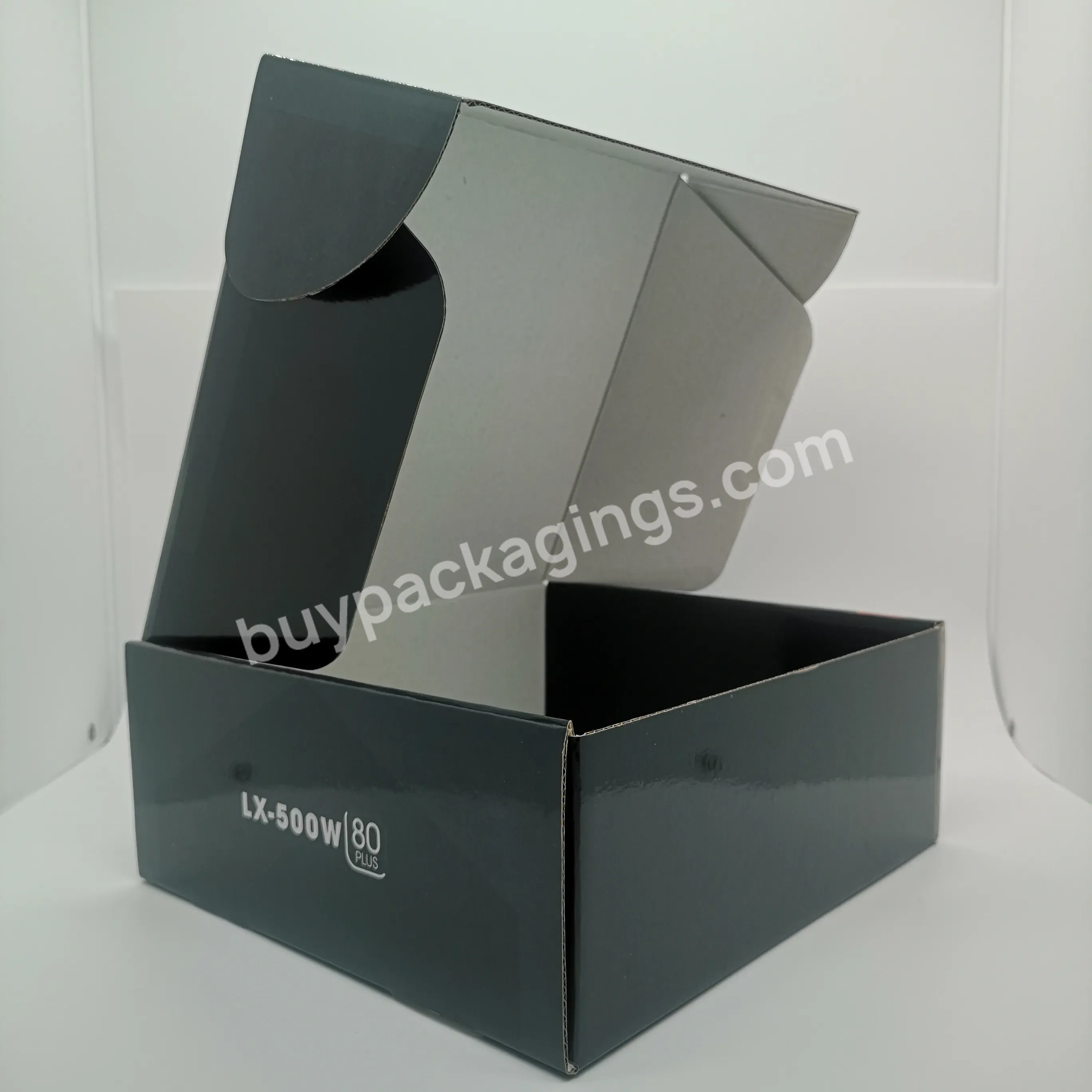 Wholesale Rigid Hard Square Custom Size Mailer Clothing Shoe Paper Packaging Box