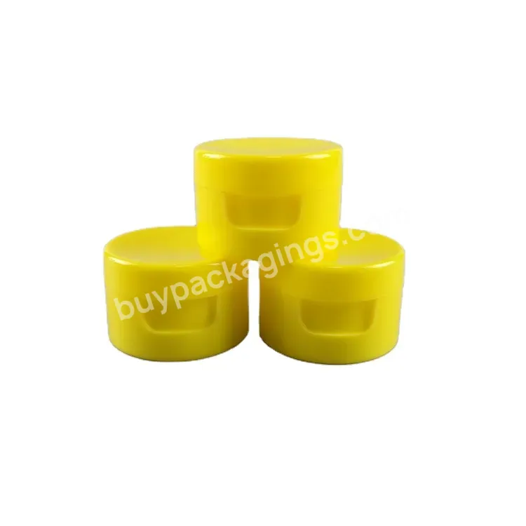 Wholesale Round Shape Plastic Pp Flip Top Screw Cap For Shampoo Lotion Bottle