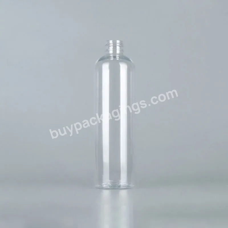 Wholesale Round Shape Transparent Plastic Cosmetic Perfume 300ml Empty Clear Mouse Dispenser Spray Bottle