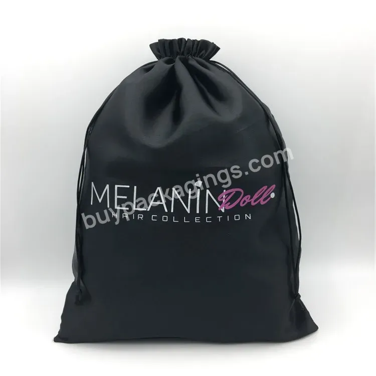 Wholesale Satin Hair Packaging Bags With Printing