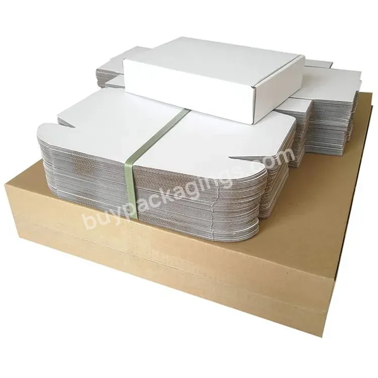 Wholesale Shipping Box Custom Logo Custom Shipping Box Mailers Printing White Shipping Boxes
