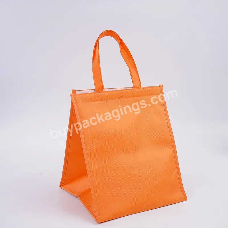 Wholesale Shopping Tote Non Woven Bag With Zipper Promotional Shopping Bag Reusable Bag