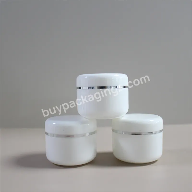 Wholesale Skin Care Plastic Cream Jar Body Scrub 100g 150g 200g 250g Pink Green Plastic Jar With Plastic Screw Cap