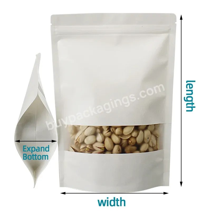 Wholesale Spot Self-supporting Kraft Paper Bags,Portable Packaging,Independent Packaging