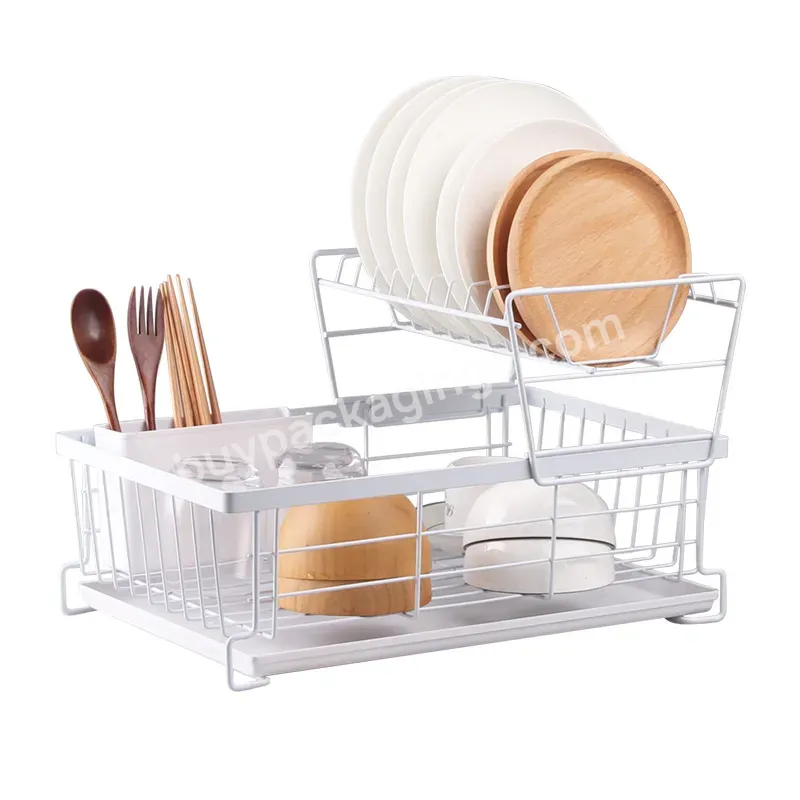 Wholesale Steel Storage Rack Kitchen Drying Dish Rack Over The Sink Dish Drying Rack Use For Family Home Kitchenware