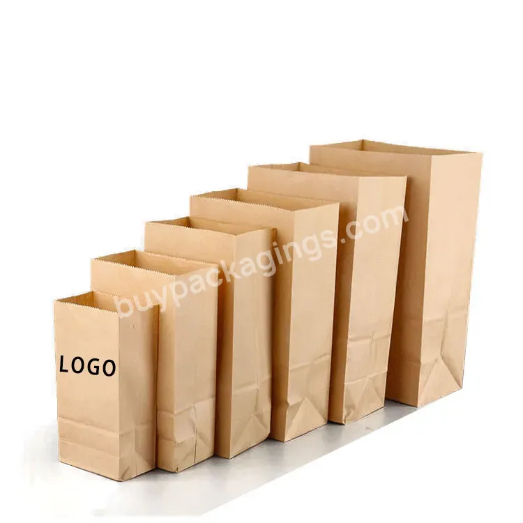 Wholesale Takeaway Customized Shopping Kraft Paper Bags