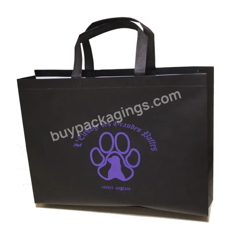 Wholesale Tote Non Woven Bag With Zipper Promotional Shopping Bag Reusable Bag