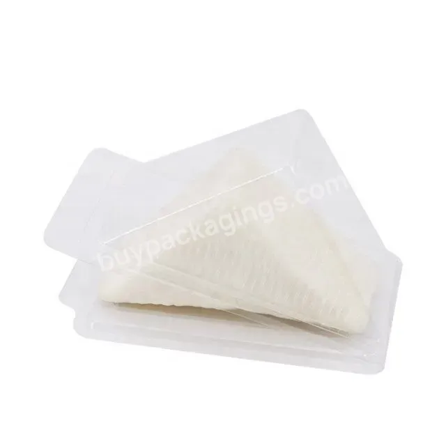 Wholesale Triangle Plastic Sandwich Transparent Container,Plastic Sandwich Cake Slice Packing Container