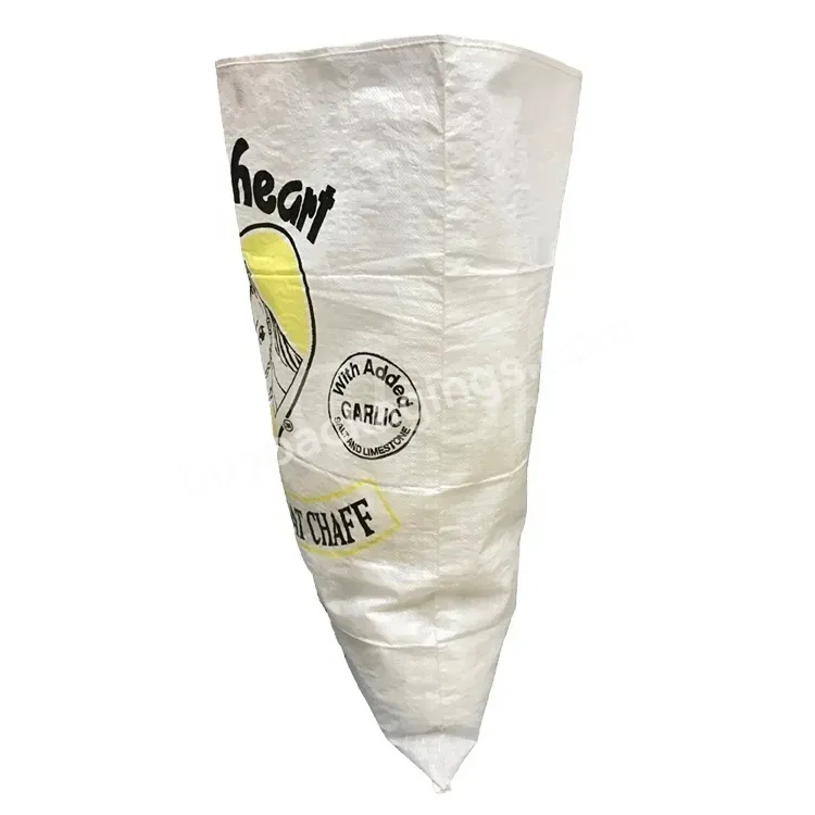 Wholesale Virgin Pp Anti Slip For Rice Corn Wheat Flour Grass Seed Polypropylene Woven Bags Size 40/60 Sack