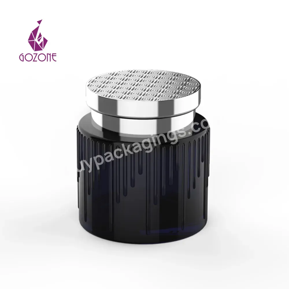 Wholesale With Metal Lid Custom Cosmetic And Bottle Glass Storage Jar