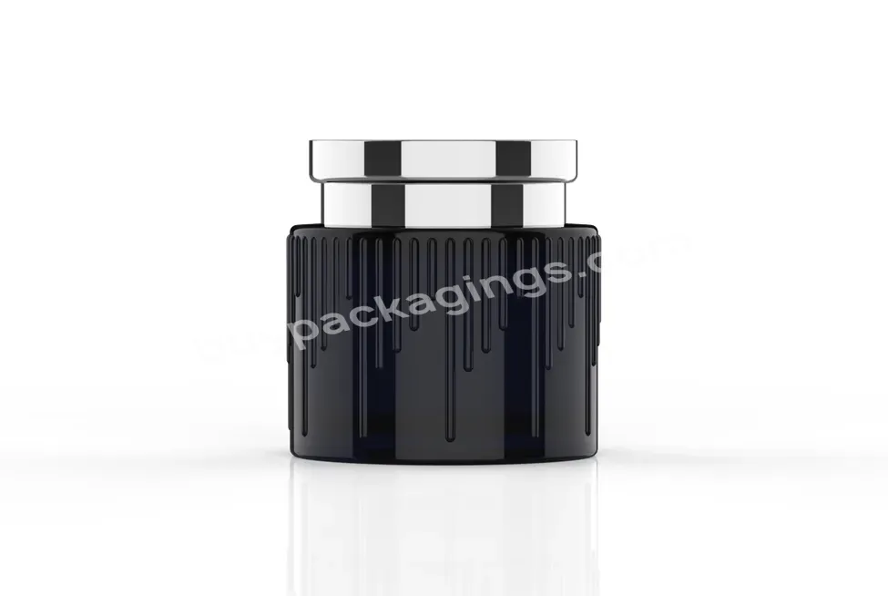 Wholesale With Metal Lid Custom Cosmetic And Bottle Glass Storage Jar