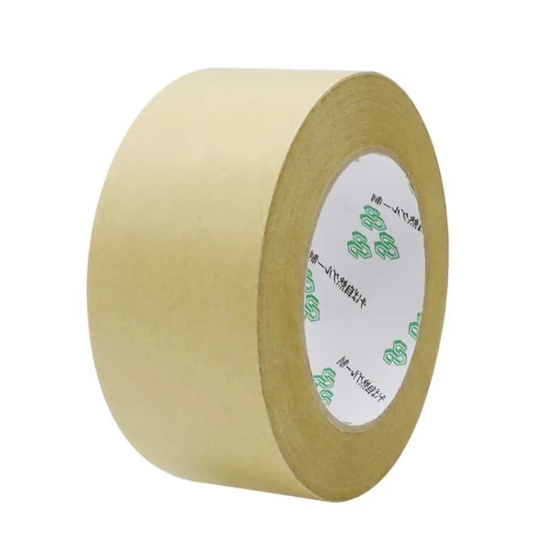 Wholesale writable waterproof self adhesive environmentally friendly degradable kraft paper adhesive tape