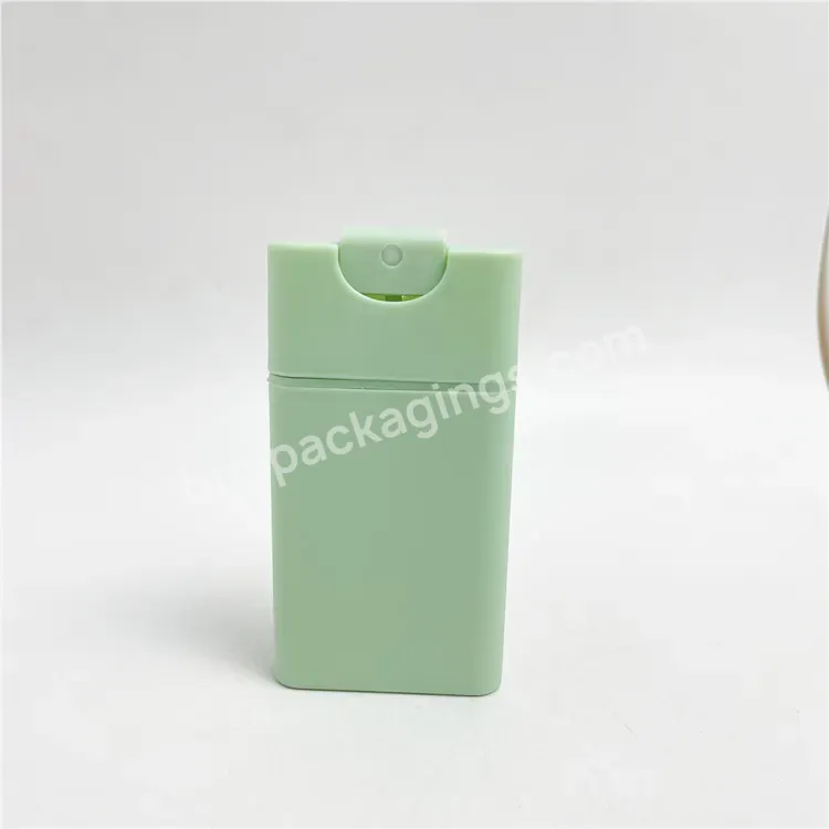 Wholesales 1oz 30ml For Hand Sanitizer Sprayer Bottles Empty Plastic Credit Card Perfume Spray Container