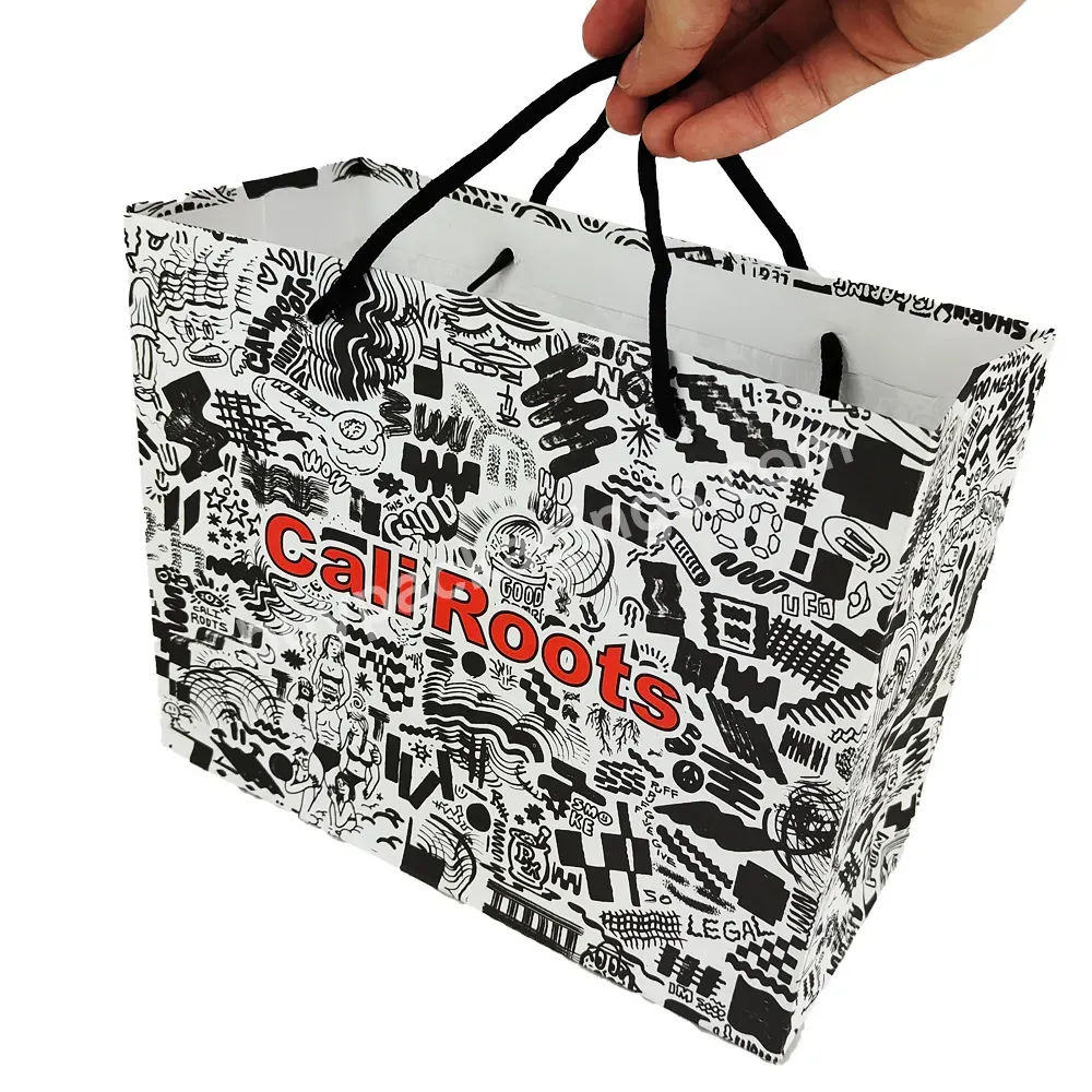 Wholesales Custom Logo Cheap Recycled Take Away Packaging Colorful Craft Paper Bag With Twisted/flat Handles