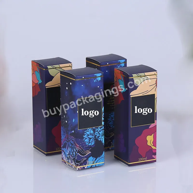 Wholesales Custom Logo Cosmetic Perfume Hand Cream Paper Box Packaging Cheap