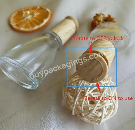 Win-pack 1oz Oval Bottom Glass Pipette Bottle With Water Transfer Button Pump Dropper With Lock For Cosmetic