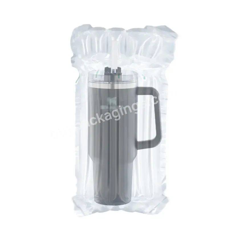 Wine Glass Bottle Inflatable Wrap Bag Air Column Bubble Cushion Film Wholesale Air Column Bag