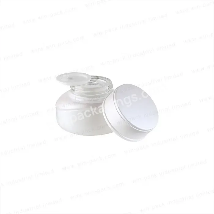 Winpack New Online Best Cosmetic 30ml 50ml Luxury Jar Glass Jar Cream Jar Cosmetic For Face Care