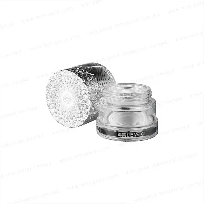 Winpack Top Quality Uv Coating Cap Cream Jar Cosmetic Jar Glass Jar Aluminum Perfume Pump Sprayer Screen Printing Personal Care