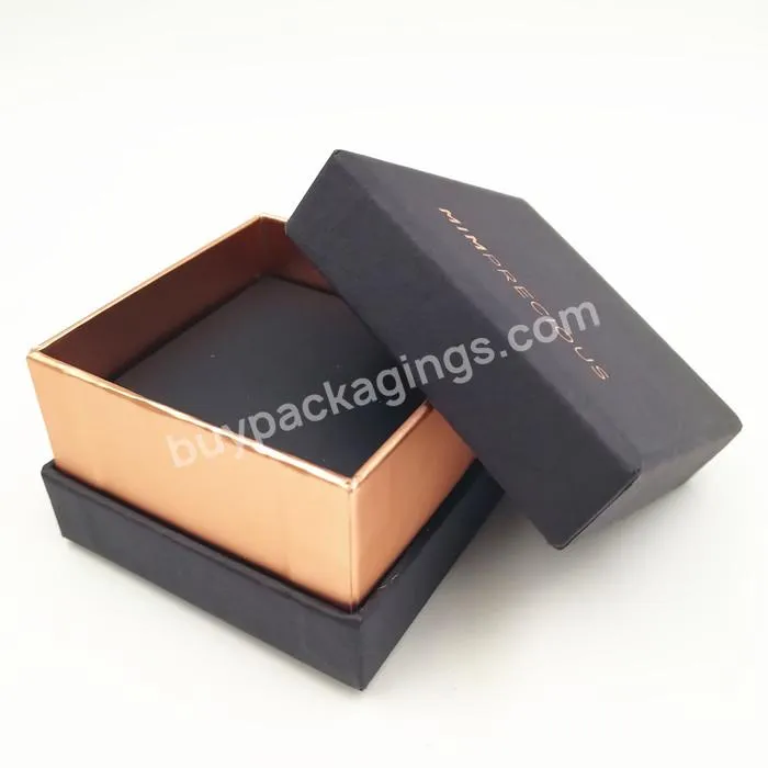 Wintop OEM Custom Logo Printed Lip and Bottom Jewellery Box Packaging