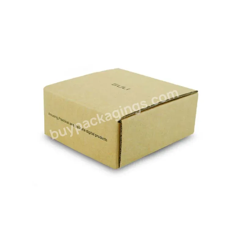 With Inner Buckle Box Can Be Customized Logo Airplane Luxury Square Box Paper Mobile Phone Holder Packaging Box