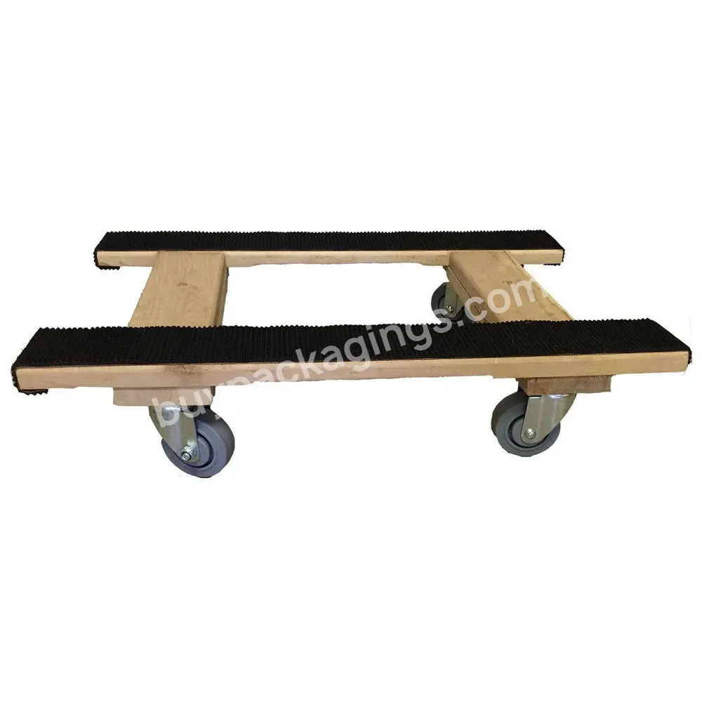 Wooden 30"x18" Furniture Moving Piano Dollies H Style With 4" Caster - Buy H Style Dolly,Piano Dollies H Style,Moving Piano Dollies.