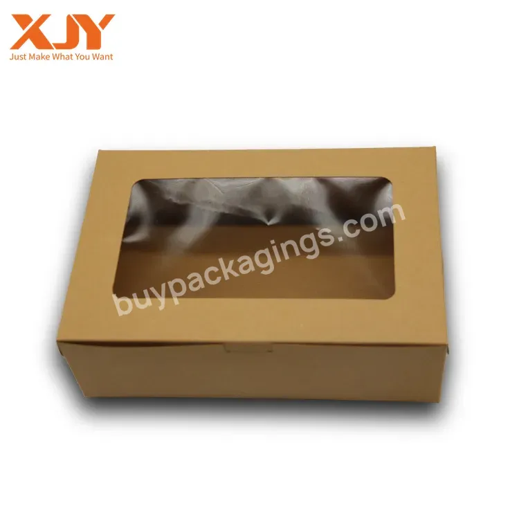 Xjy Biodegradable Food Grade Sushi Bento Takeaway Packaging Food Container Disposable To Go Paper Delivery Sushi Takeout Box