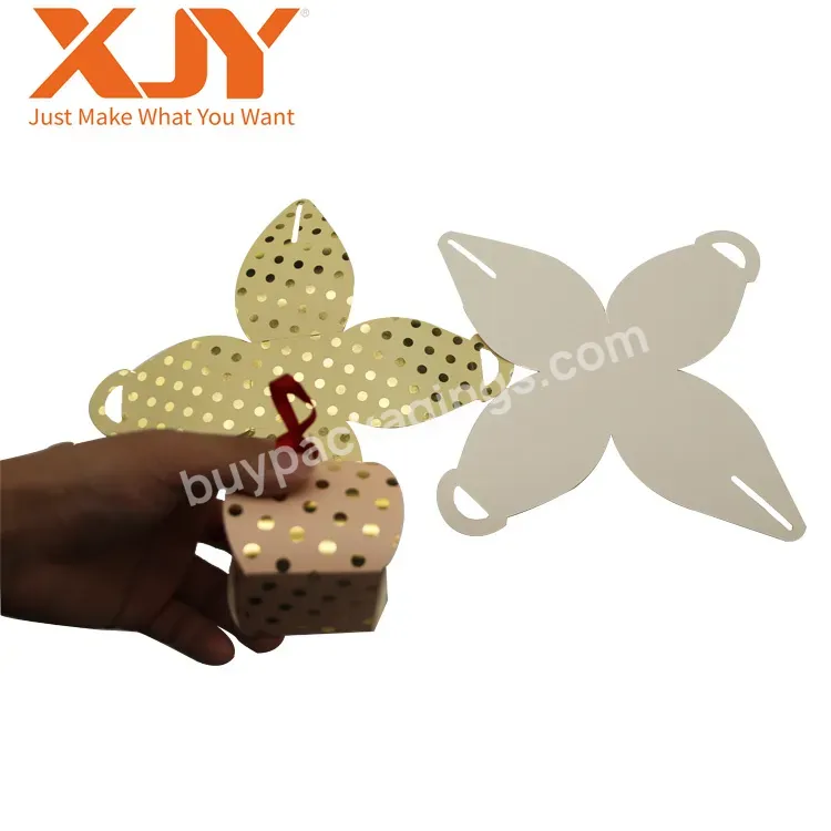 Xjy Candy Cookie Pastry Packaging Box With Window Paper Custom Printed Gift Dessert Food Paper Packing Christmas Elelgent Box