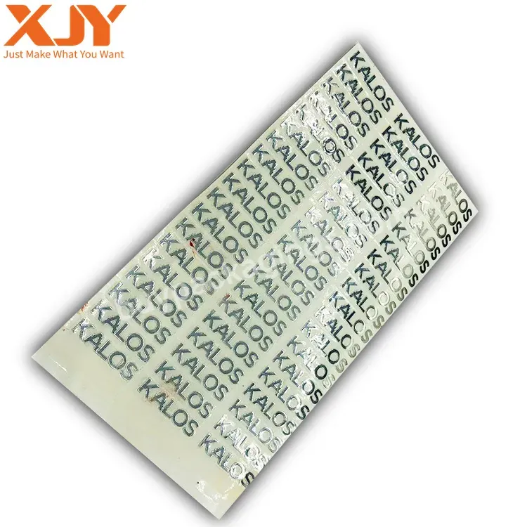 Xjy Clear Print Sticker Custom Logo Printing Design Waterproof Uv Transferable 3d Metallic Stickers With Logo Printing