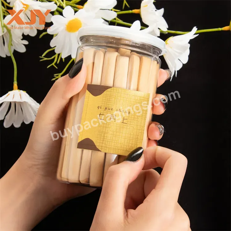 Xjy Custom Gold Foil Stamping Sticker Vinyl Waterproof Label Adhesive Label Gold Labels For Packaging