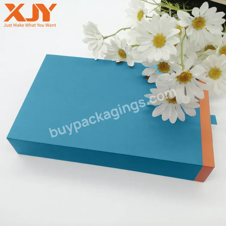 Xjy Custom Logo Art Paper Small Velvet Jewellery Storage Case Box For Ring Earring Necklace Gift Packaging