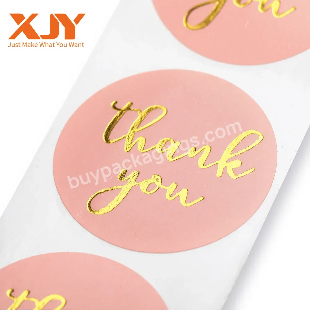 Xjy Custom Logo Printing For Electrical White Die Cut Transparent Die-cut Pet Circle Waterproof Private Label Logo Stickers