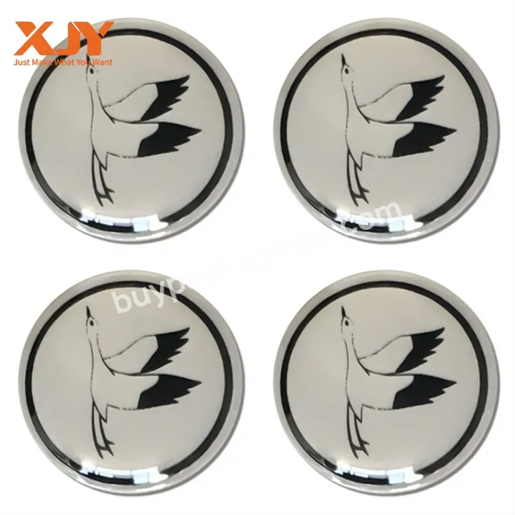 Xjy Custom Logo Printing For Electrical White Pvc Transparent Die-cut Pet Circle Waterproof Private Label Logo Stickers