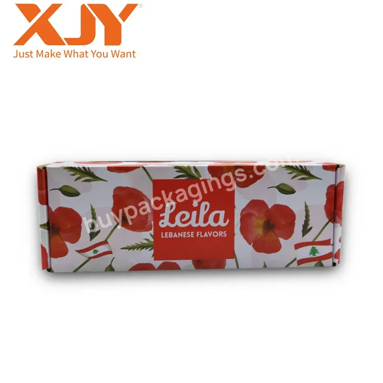 Xjy Custom Logo Printing Hair Mailing Reusable Corrugated Packaging Cardboard Mailer Box For Shipping