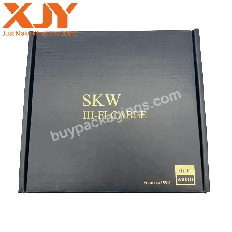 Xjy Custom Luxury Biscuit Matt Gift Food Cookie Packaging Gold Foil Logo Sweet Cookie Paper Packaging Box