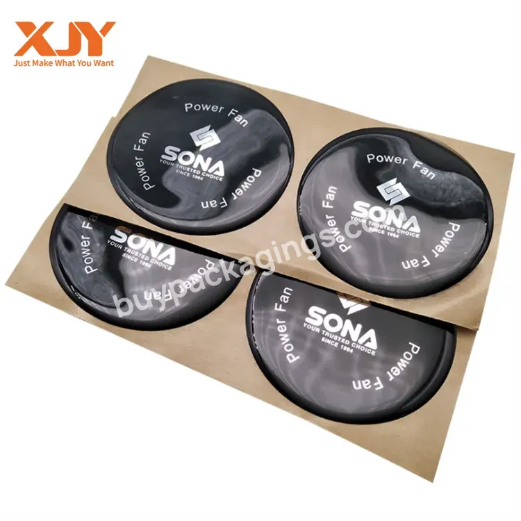 Xjy Custom Printing Roll Waterproof Vinyl Die Cut Label Logo For Mug Gift Box Adhesive Pvc Label Sticker