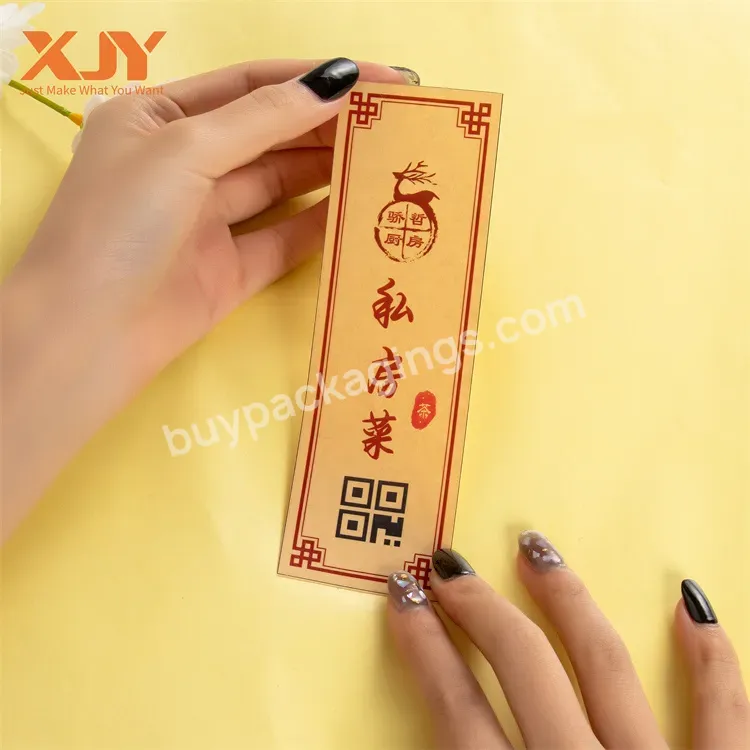 Xjy Custom Waterproof Own Company Logo Printed Die Cut Sticker With Polished Gold Finish Sticker For Small Business