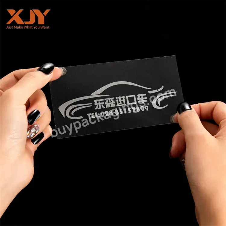 Xjy Customizable Waterproof Logo Print Uv Resist Self-adhesive Brand Pvc Vinyl Sticker Die Cut Logo Stickers