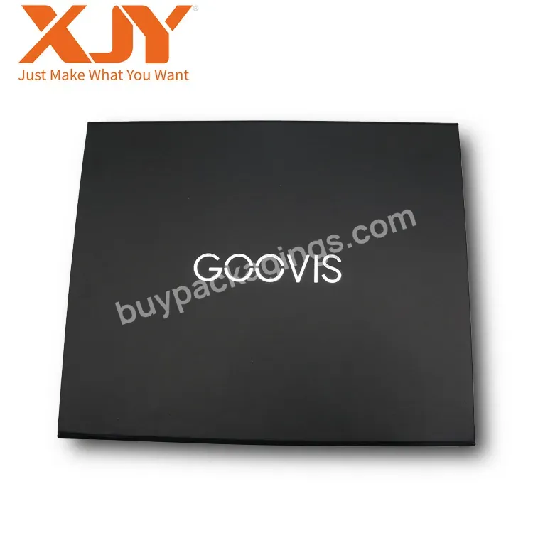 Xjy Customize Logo Printed Magnetic Jewellery Bracelets Packaging Gift Box For Jewelry With Velvet Insert