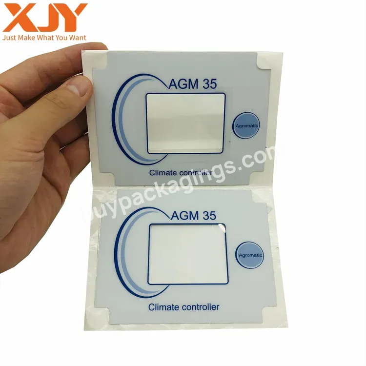 Xjy Easy Peel Uv Resist Printing Waterproof Durable White Vinyl Pvc Self-adhesive Die Cut Logo Stickers Custom Stickers