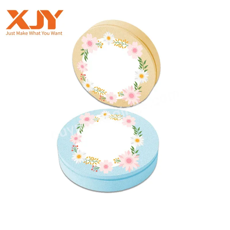 Xjy Emboss Letters Transparent Paper Circle Metal Label Promotional Custom Round Gold Foil Embossed Sticker