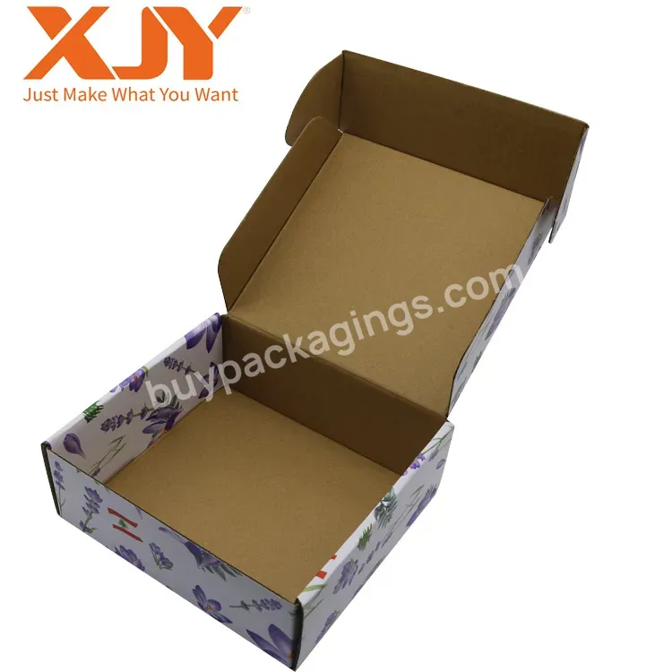 Xjy Logo Printing Matt Luxury Gift Lipsticks Packaging Bracelets Box Corrugated Paper Custom Folding Mailer Boxes