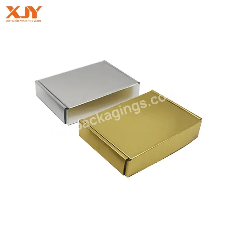 Xjy Recycled Corrugated Shipping Box Paper Cardboard Clothes Packaging Corrugated Shipping Mailer Mailing Boxes