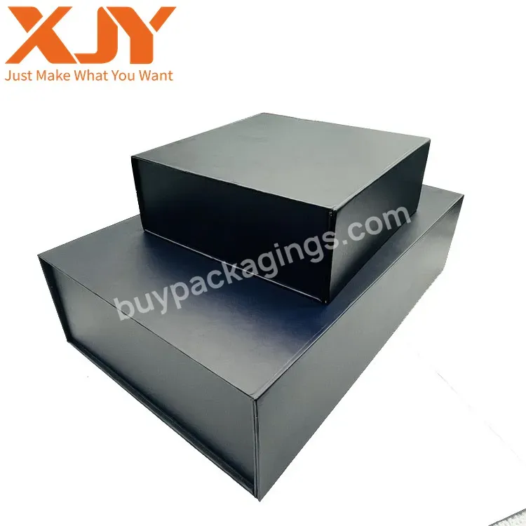 Xjy Recycled Shipping Mailing Box Custom Luxury Custom Eco Friendly Magnetic Closure Gift Paper Box Packaging With Ribbon