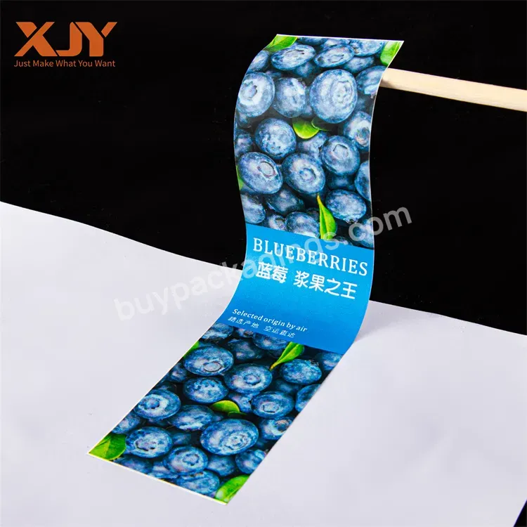 Xjy Waterproof Custom Roll Logo Luxury Packaging Bottle Embossed Gold Foil Labels Biodegradable Cosmetic Stickers Printing