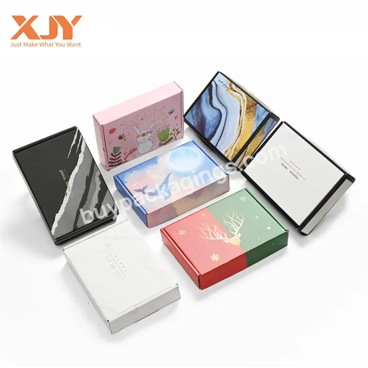 Xjy Wedding Christmas Birthday Gift Packaging Black Box Magnetic Lid Collapsible Groomsmen Proposal Box