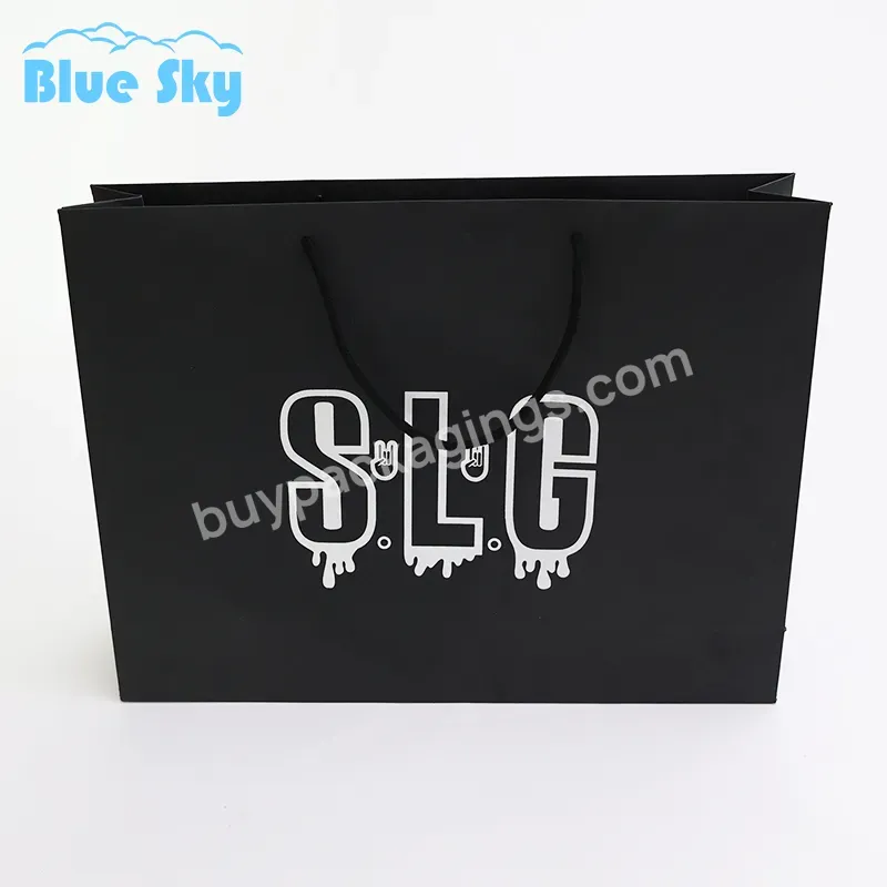 Year-end Promotions 100% Compostable Biodegradable Christmas Paper Gift Bags Packaging