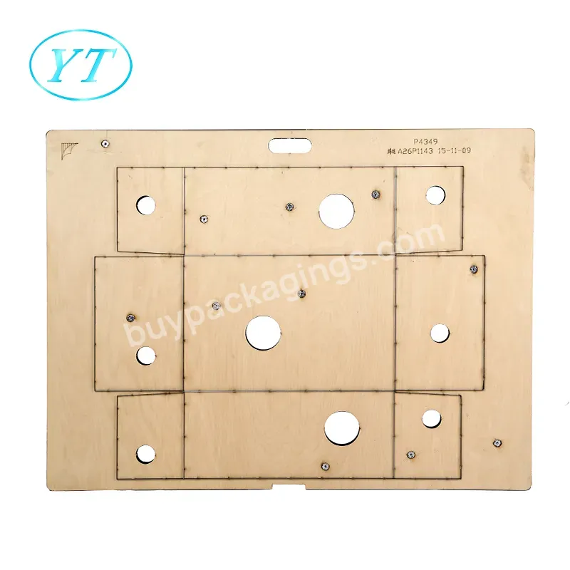 Yitai Die Making Flat Paper Cutting Wooden Die Mold