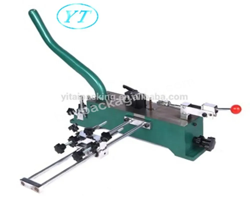 Yitai Die Making Manual Bender Machine Suitable For Steel Rule