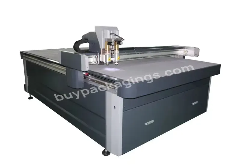 Yitai Double Heads Auto Loading Corrugated Gift Carton Sample Box Digital Cutting Machine Creasing Die Cutter